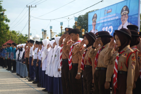 UPACARA HARKITNAS DAN PROKLAMASI GUBERNUR TENTARA ALRI