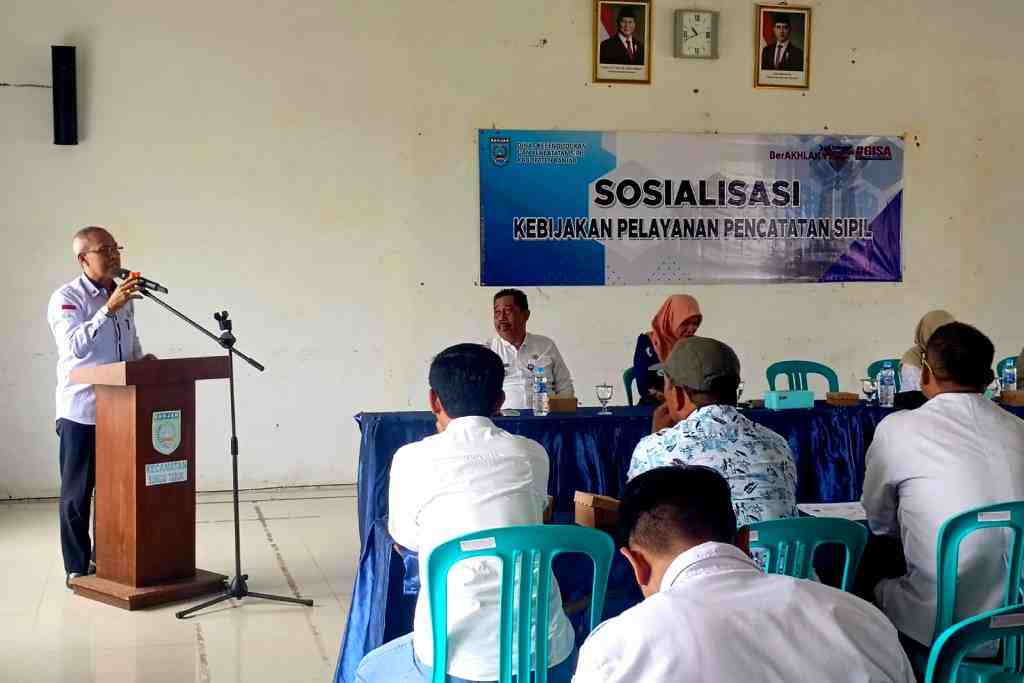 SOSIALISASI KEBIJAKAN PELAYANAN PENCATATAN SIPIL