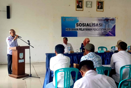 SOSIALISASI KEBIJAKAN PELAYANAN PENCATATAN SIPIL
