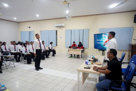 PEMBEKALAN DAN PELATIHAN CALON PASKIBRAKA BANJAR