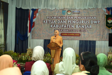 PELANTIKAN PENGURUS DWP KABUPATEN BANJAR