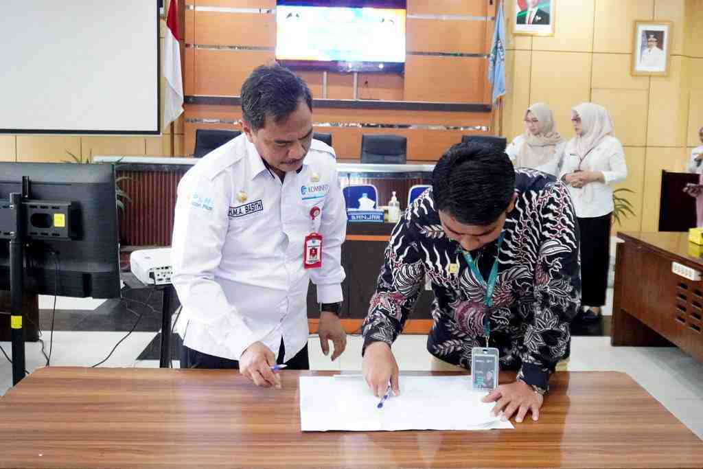 PENANDATANGANAN BERITA ACARA HASIL FPD