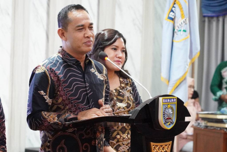 PISAH SAMBUT KAPOLRES BANJAR