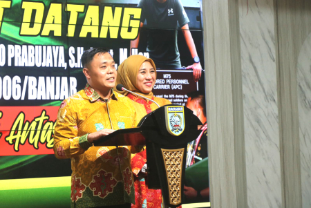 PISAH SAMBUT DANDIM BANJAR