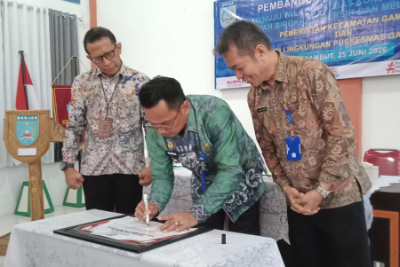 PENANDATANGANAN PAKTA INTEGRITAS MENUJU WBK/WBBM