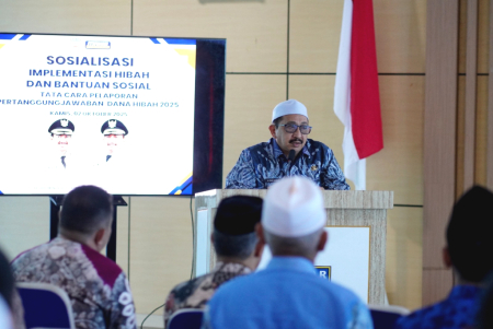SOSIALISASI IMPELEMENTASI HIBAH DAN BANTUAN SOSIAL