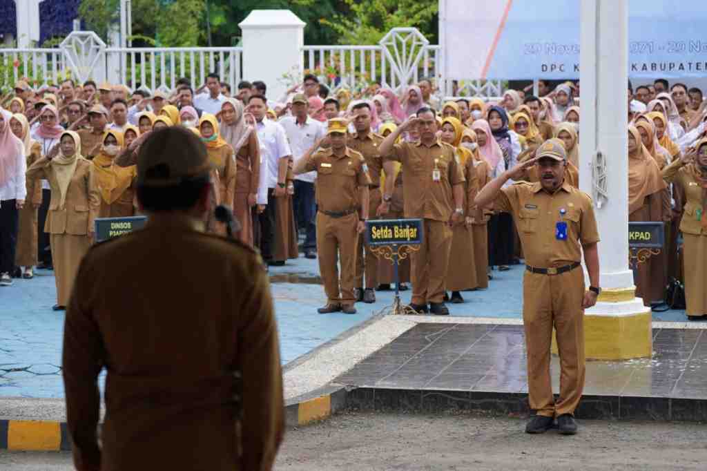 APEL GABUNGAN PEMKAB BANJAR