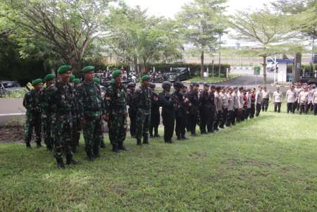 PENGAMANAN DEBAT CALON BUPATI  BANJAR