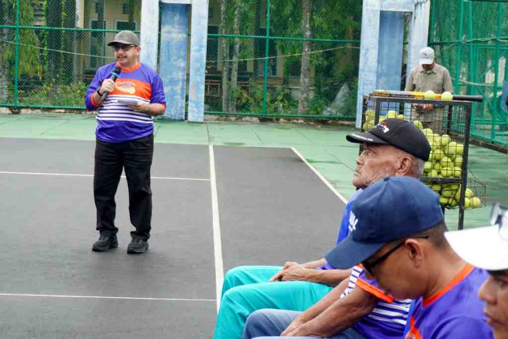 PERESMIAN SEKOLAH TENIS  ALBASIA