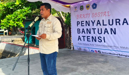 BAKTI SOSIAL PENYALURAN BANTUAN ATENSI
