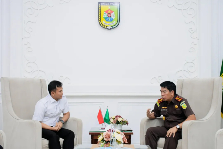 AUDIENSI KEPALA KEJAKSAAN NEGERI SERGAI