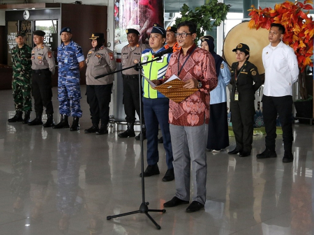APEL GABUNGAN PENGAMANAN MUDIK 