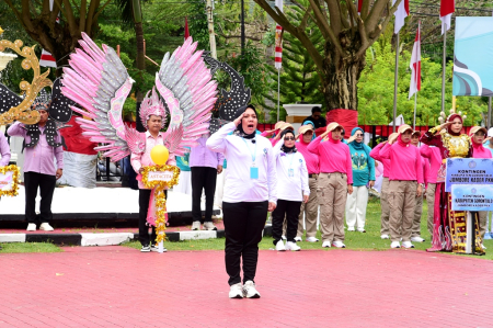 APEL JAMBORE PKK GORONTALO