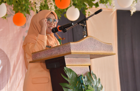 BACAKAN SAMBUTAN KETUA DWP PUSAT 