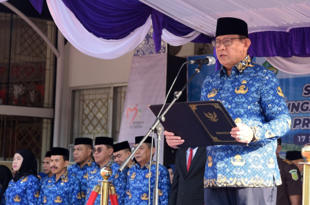 UPACARA HARHUBNAS DI GORONTALO