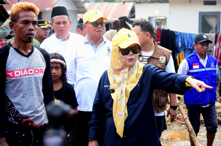 TINJAU LOKASIK BANJIR BANDANG DI BIAU
