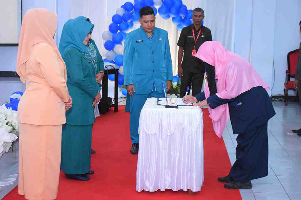 KERJASAMA TP-PKK KOTA TIDORE DENGAN OPD