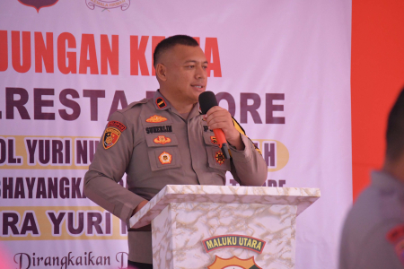 PERESMIAN GEDUNG SPKT POLSEK OBA UTARA
