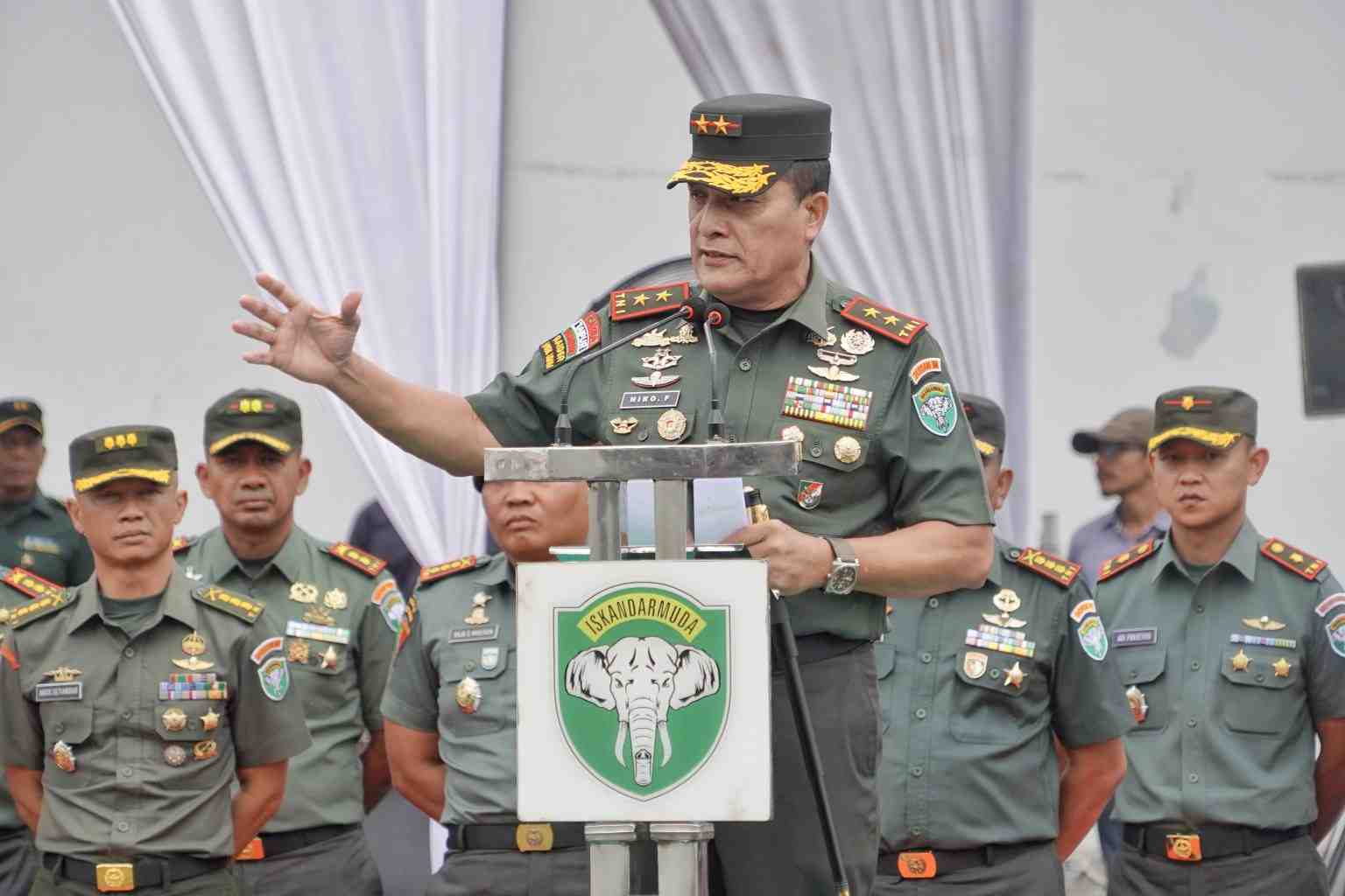 PELEPASAN SATGAS PAMTAS RI-PNG
