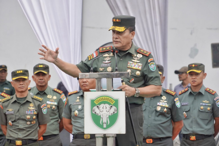 PELEPASAN SATGAS PAMTAS RI-PNG
