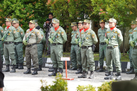 UPACARA HUT POLISI KEHUTANAN