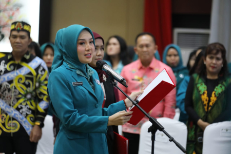 PELANTIKAN KETUA TP-PKK