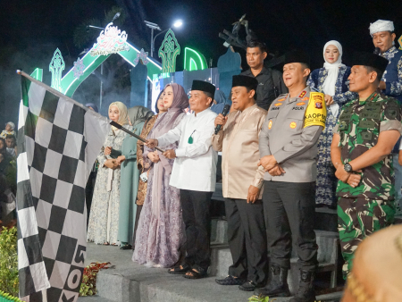 PELEPASAN PAWAI TAKBIR DI PALANGKA RAYA
