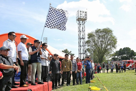 LOMBA KETANGKASAN PEMADAMAN KEBAKARAN BEREGU 