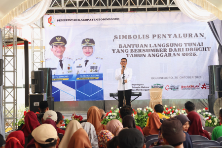 PEMKAB BOJONEGORO SALURKAN BLT