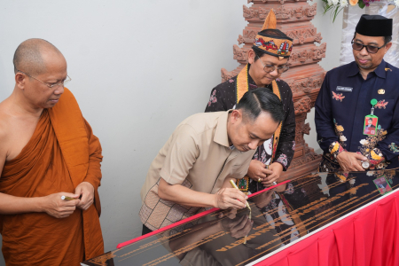 PERESMIAN PUSDIKLAT SIKKHAPANA MAHAMETTA