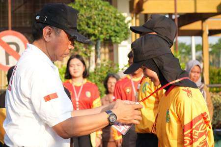KALUNGKAN TANDA PESERTA PUSDKILAT PASKIBRAKA 