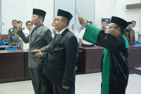 PELANTIKAN PEJABAT TINGGI PRATAMA 