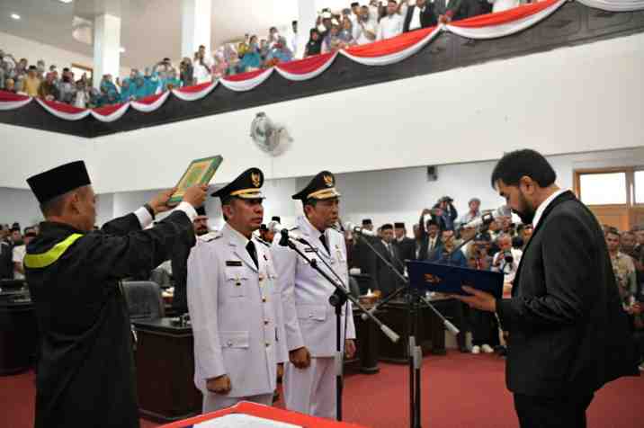PELANTIKAN BUPATI PIDIE JAYA