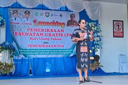 LAUNCING PEMERIKSAAN KESEHATAN GRATIS
