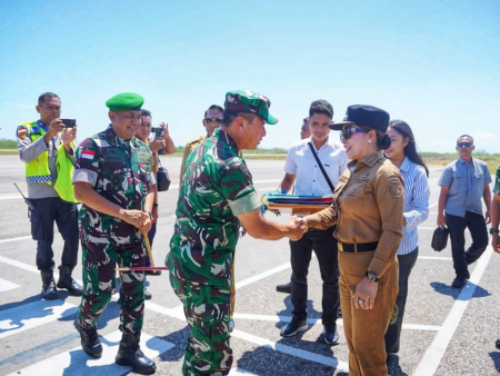 TERIMA KUNKER PANGDAM IX/UDAYANA