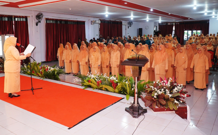 PELANTIKAN KETUA DAN PENGURUS DWP KOTA TIDORE