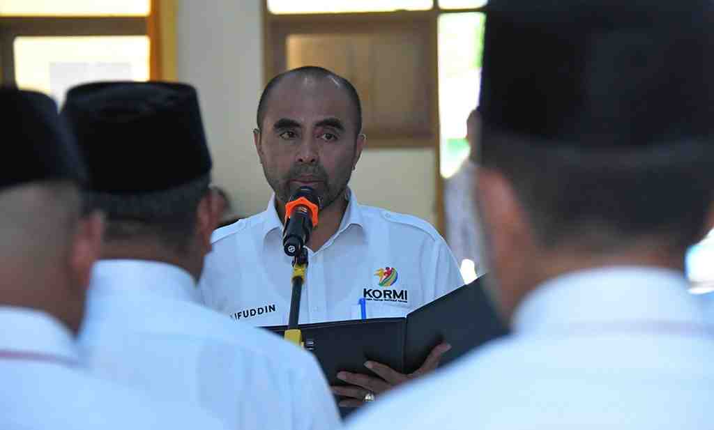 PELANTIKAN PENGURUS KORMI KOTA TIDORE