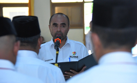 PELANTIKAN PENGURUS KORMI KOTA TIDORE