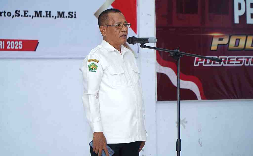 PELEPASAN WAKAPOLRESTA TIDORE 
