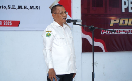 PELEPASAN WAKAPOLRESTA TIDORE 