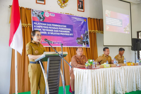 PENINGKATAN KOMPETENSI PETUGAS PUSKESWAN