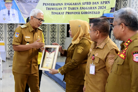 PENGHARGAAN PENYERAPAN ANGGARAN