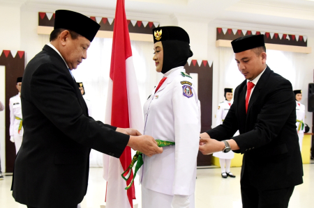 PENGUKUHAN PASKIBRAKA GORONTALO