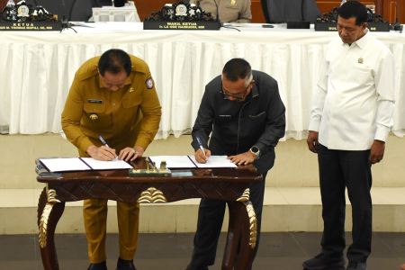 PERSETUJUAN BERSAMA RANPERDA APBD