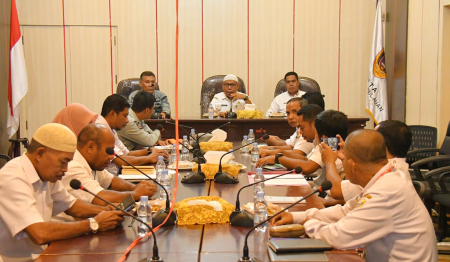 RAKOR HIBAH LAHAN KE BAKAMLA RI