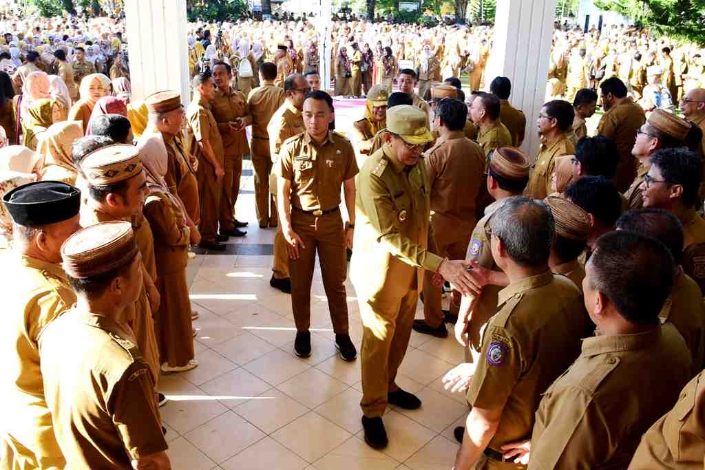 SAMBUT GUBERNUR BARU