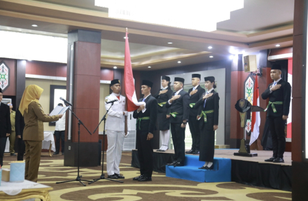PELANTIKAN DUTA PANCASILA PASKIBRAKA INDONESIA