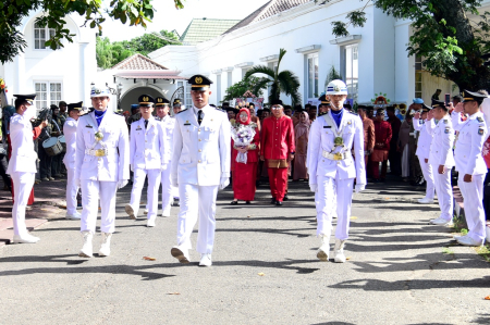 UPACARA PELEPASAN PJ GUBERNUR GORONTALO