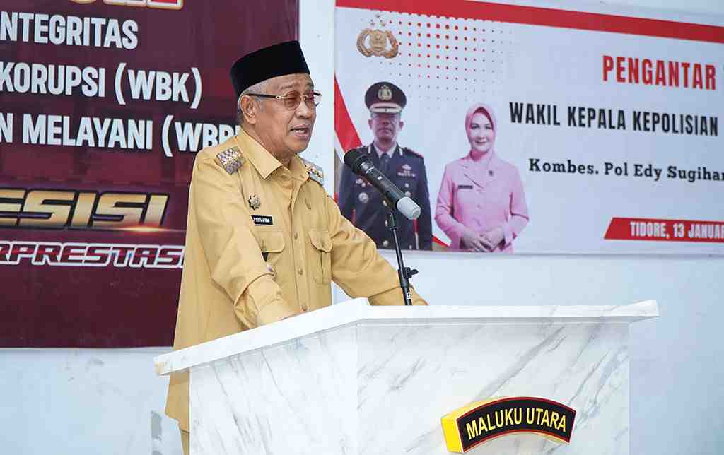 PELEPASAN WAKAPOLRESTA TIDORE 