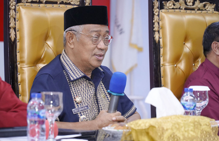 RAPAT EVALUASI KINERJA PEMDA TIDORE 